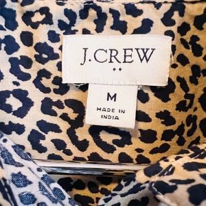 J.Crew button down shirt with shoulder pads
